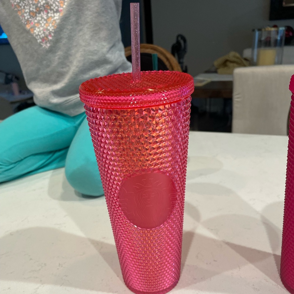Pink Starbucks tumbler